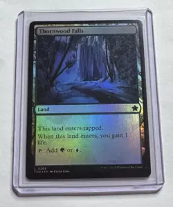 Thornwood Falls #269 Foundations Foil Land MTG NM/M - Image 1