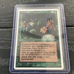 Misprint MINT 1995 Magic The Gathering Argothian Pixies Summon Faeries RARE MTG - Image 1