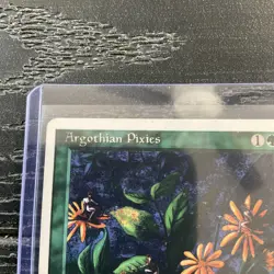 Misprint MINT 1995 Magic The Gathering Argothian Pixies Summon Faeries RARE MTG - Image 3