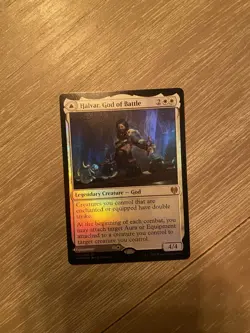 🔮 MTG: Halvar, God of Battle Kaldheim Foil - Image 1