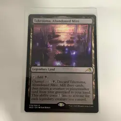 MTG Magic The Gathering Takenuma, Abandoned Mire 278/302 NEO Rare M/NM - Image 1