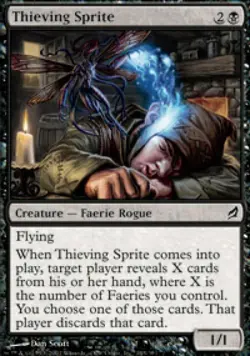 Thieving Sprite -Foil Medium Play MTG Lorwyn - Image 1