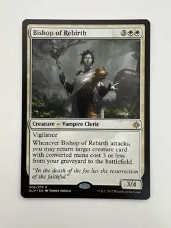 Bishop of Rebirth MTG Magic the Gathering Card NM Near Mint XLN - Image 1