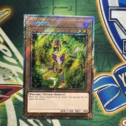 Yugioh! Krebons RA03-En201 Platinum Secret Rare 1st Edition NM - Image 1