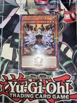 Blazing Cartesia, The Virtuous Quarter Century Secret Rare RA04-EN041 Yugioh - Image 1