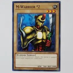 M-Warrior #2 - LOB-EN077 - NM - Common - Unlimited - Yugioh - 25th - Image 1
