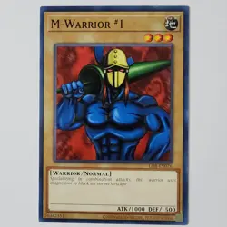 M-Warrior #1 - LOB-EN076 - NM - Common - Unlimited - Yugioh - 25th - Image 1