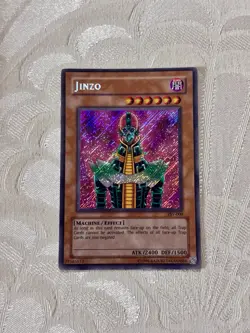Yugioh 2002 Pharoah's Servant Imperial Order + Jinzo PSV-000 Secret Rare - Image 2