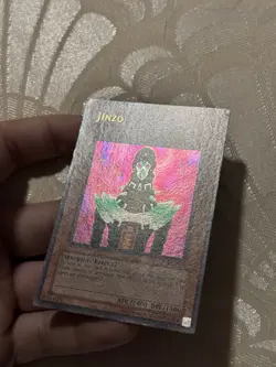 Yugioh 2002 Pharoah's Servant Imperial Order + Jinzo PSV-000 Secret Rare - Image 3