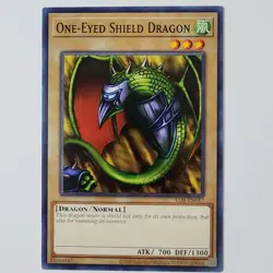 One-Eyed Shield Dragon - LOB-EN087 - NM - Common - Unlimited - Yugioh - 25th - Image 1