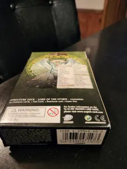 YUGIOH 1ST EDITION LORD OF THE STORM STRUCTURE DECK (SEALED) - Image 5
