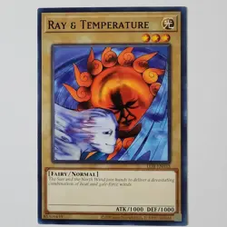 Ray & Temperature - LOB-EN035 - NM - Common - Unlimited - Yugioh - 25th - Image 1