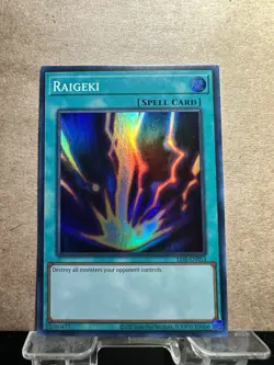 Raigeki LOB-EN053 YuGiOh Legend Of Blue Eyes White Dragon: 25th Anniversary - Image 1