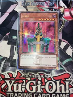 Jinzo Quarter Century Secret Rare RA03-EN099 Yugioh - Image 2