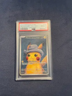 PSA 10 Pikachu with Grey Felt Hat 085 Sv: Scarlet & Violet Promo Cards Regular - Image 1