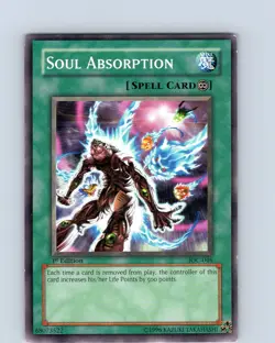Yu-Gi-Oh TCG Soul Absorption IOC-046 1st Edition Regular Common Card Played LP - Image 1