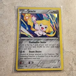 Jirachi 42/108 - Holo Rare Pokemon Card - XY Roaring Skies - Near Mint (NM) TCG - Image 1