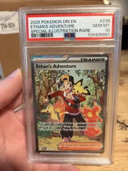 2025 Destined Rivals Ethan's Adventure Special Illustration Card 236/182 PSA 10 - Image 1