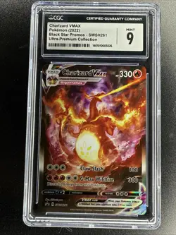 Charizard VMAX SWSH261 SWSH: Sword & Shield Promo Cards Holo CGC 9 - Image 1