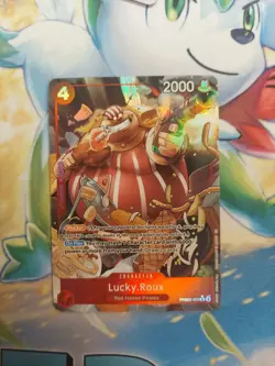 Lucky.Roux Alt Art PRB02-003 ENGLISH R ONE PIECE Card The Best 2 - Card Game - Image 1