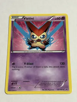 Victini 14/101 Boundaries Crossed Holo Rare🔥2012 Pokemon 3-Card LP LOT🔥 - Image 4