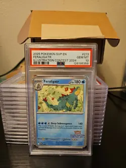 Feraligatr - 213 (Illustration Contest 2024) 213 Sv: Scarlet & Violet Promo Card - Image 1