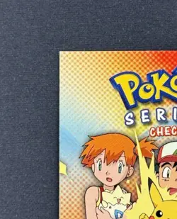 2000 Topps Pokemon TV Animation Edition Series 3 Checklist Card ft. Pikachu Etc - Image 5