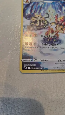 Magmortar GG03/GG70 Crown Zenith Galarian Gallery Full Art Pokemon Card TCG - Image 4