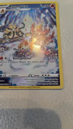 Magmortar GG03/GG70 Crown Zenith Galarian Gallery Full Art Pokemon Card TCG - Image 5