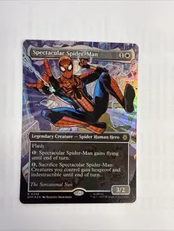Spectacular Spider-Man (0239) (Borderless) (Textured Foil) Marvel's - Image 1