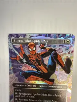 Spectacular Spider-Man (0239) (Borderless) (Textured Foil) Marvel's - Image 4