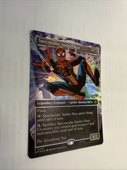 Spectacular Spider-Man (0239) (Borderless) (Textured Foil) Marvel's - Image 5