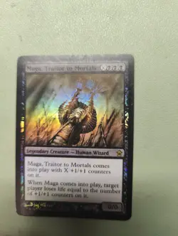 Maga, Traitor to Mortals Saviors of Kamigawa Foil - Image 1