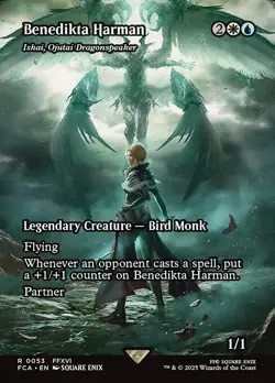 1x Ishai, Ojutai Dragonspeaker "Ben NM Eng MTG - Final Fantasy: Through the Ages - Image 1