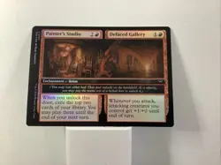 MTG DSK: Painter's Studio Defaced Gallery (Enchantment Room) Uncommon Foil - Image 1