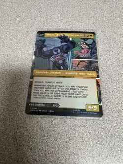 Eddie Brock /Venom, Lethal Protector 0224 Foil Borderless MTG PRINTING STREAKS - Image 2