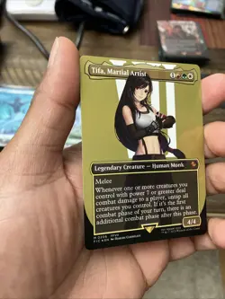 Tifa, Martial Artist (Borderless) Commander: Final Fantasy Foil - Image 2