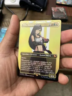 Tifa, Martial Artist (Borderless) Commander: Final Fantasy Foil - Image 3