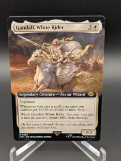 Gandalf, White Rider (Extended Art) Universes Beyond: the Lord of the Rings:... - Image 1