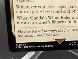 Gandalf, White Rider (Extended Art) Universes Beyond: the Lord of the Rings:... - Image 2