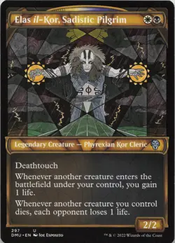 Elas il-Kor, Sadistic Pilgrim (Showcase) U Dominaria United 297 LP-NM - Image 1