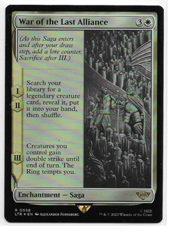War of the Last Alliance (Foil) - The Lord of the Rings: Tales of Middle-earth - Image 1