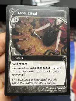 Cabal Ritual • Future Sight Frame • Mystery Booster 2 Pack Fresh • MTG (2197) - Image 1