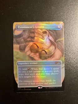 Pyromancer's Goggles Secret Lair Drop Foil Near Mint Magic The Gathering - Image 2