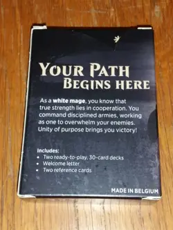 MAGIC THE GATHERING WELCOME DECK STARTER PACK CARDS 2019 WHITE MAGE - Image 2