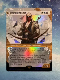 MTG FOIL Ratonhnhake:ton Showcase - Assassin's Creed #150 - Image 1