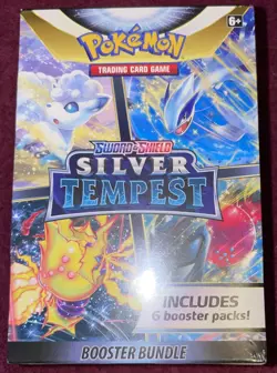 Pokemon TCG Silver Tempest Booster Bundle Box 6 Booster Packs Factory Sealed New - Image 1