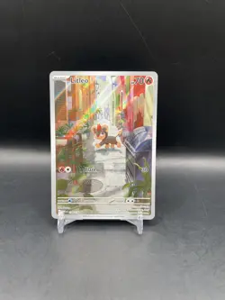 Pokemon TCG Mega Evolution- Litleo 139/132 Illustration Rare-NM. - Image 1