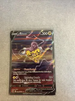 Pokemon TCG Crown Zenith Raikou v GG41 / GG70 Ultra Rare NM/Mint Pack Fresh - Image 1