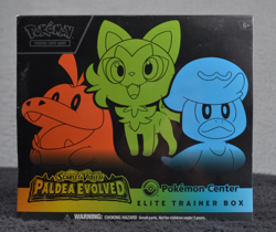 Pokemon Center EXCLUSIVE Paldea Evolved Elite Trainer Box ETB SEALED - Image 1